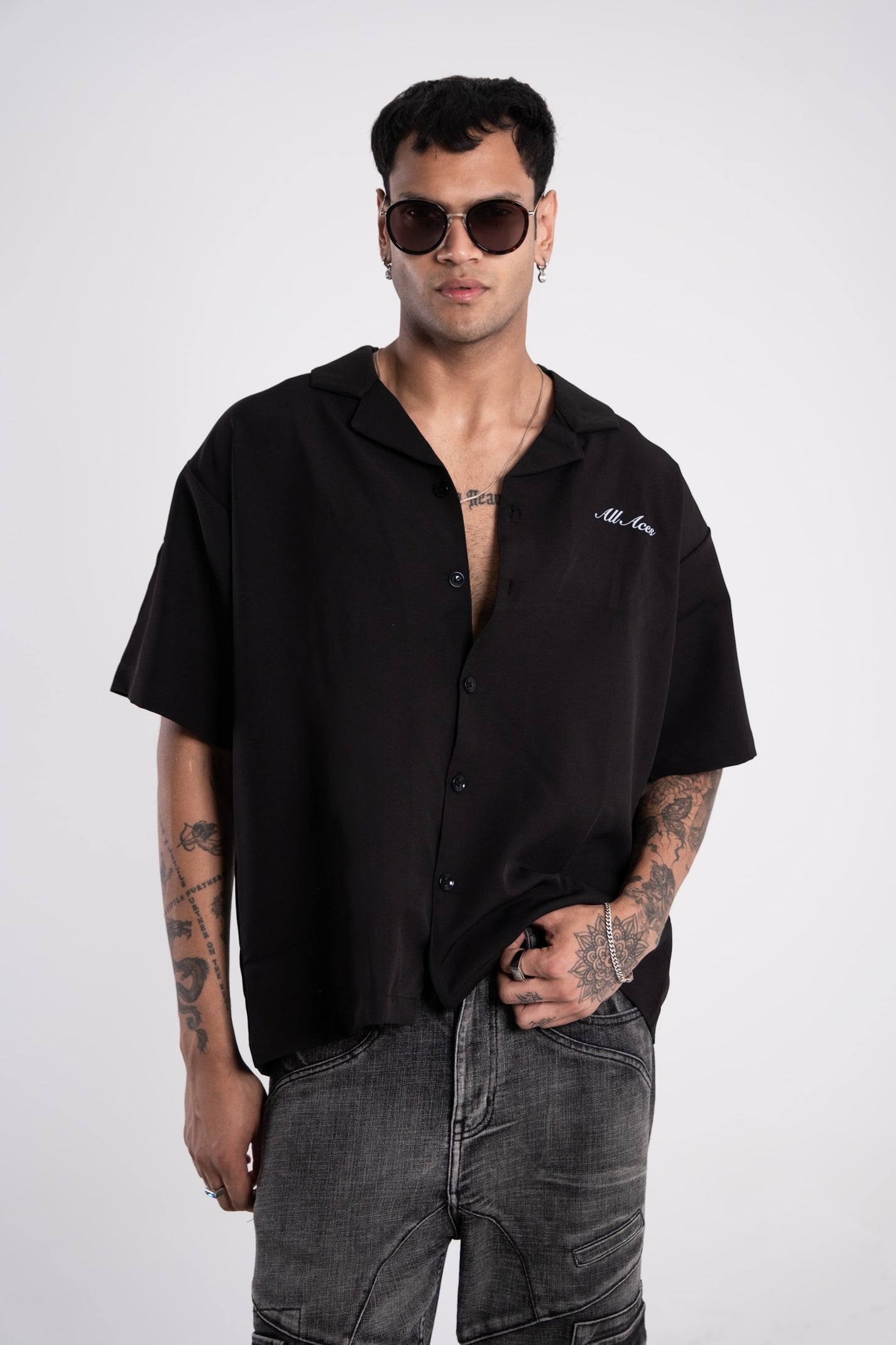 SIGNATURE SHIRT BLACK