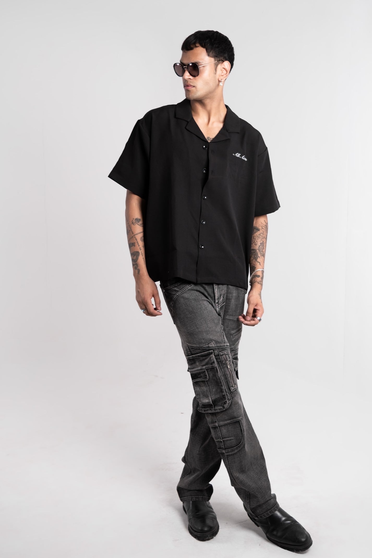 SIGNATURE SHIRT BLACK