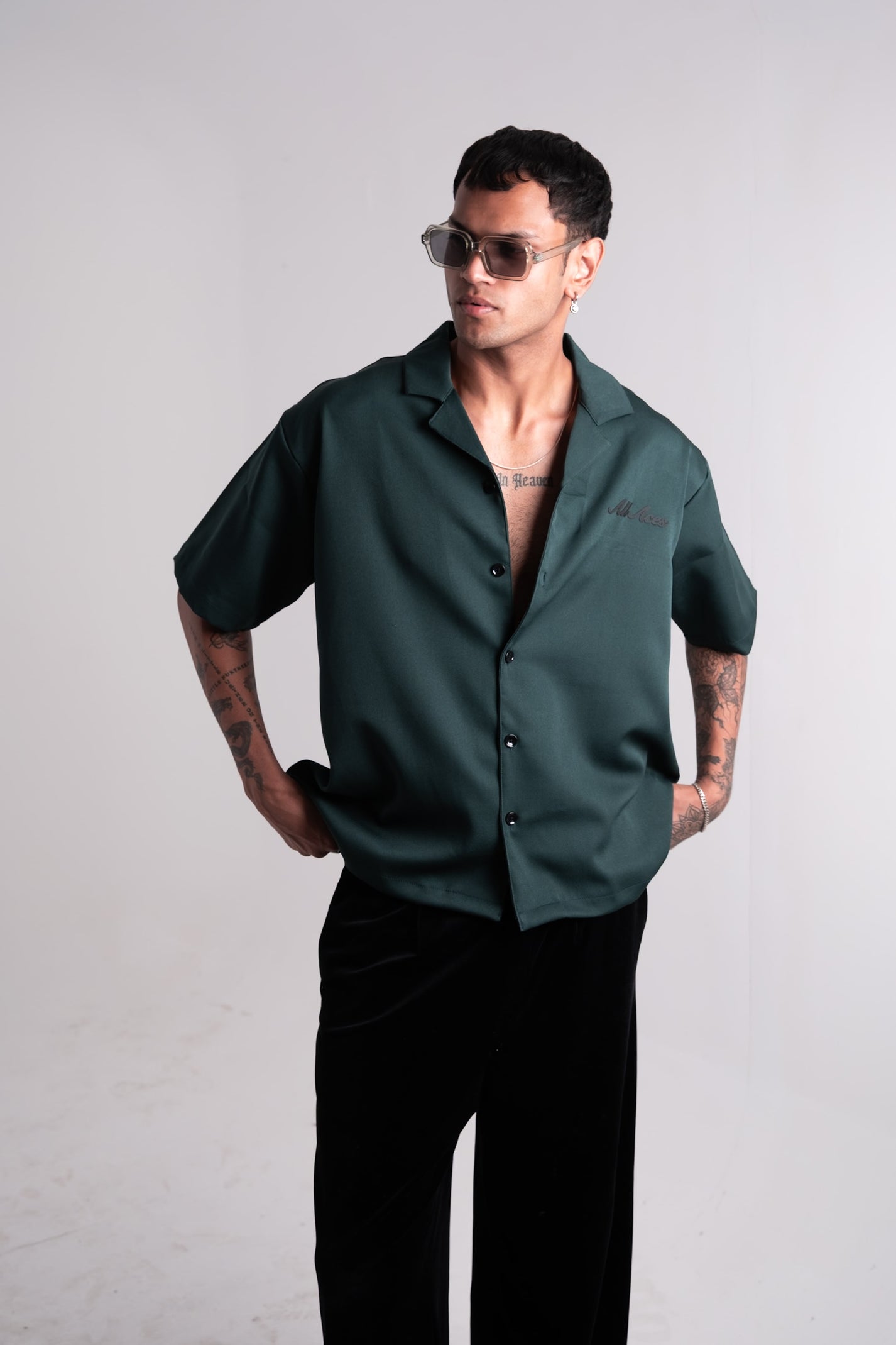 SIGNATURE SHIRT BRITISH GREEN