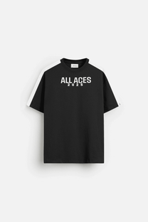 ACE CLUB T-SHIRT - BLACK